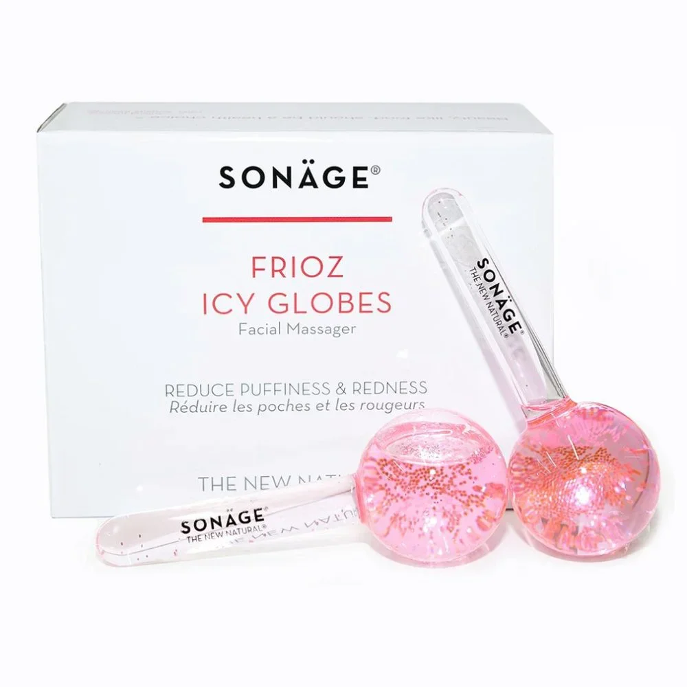 SONAGE FRIOZ ICY GLOBES FACIAL MASSAGER BEAUTY TOOL